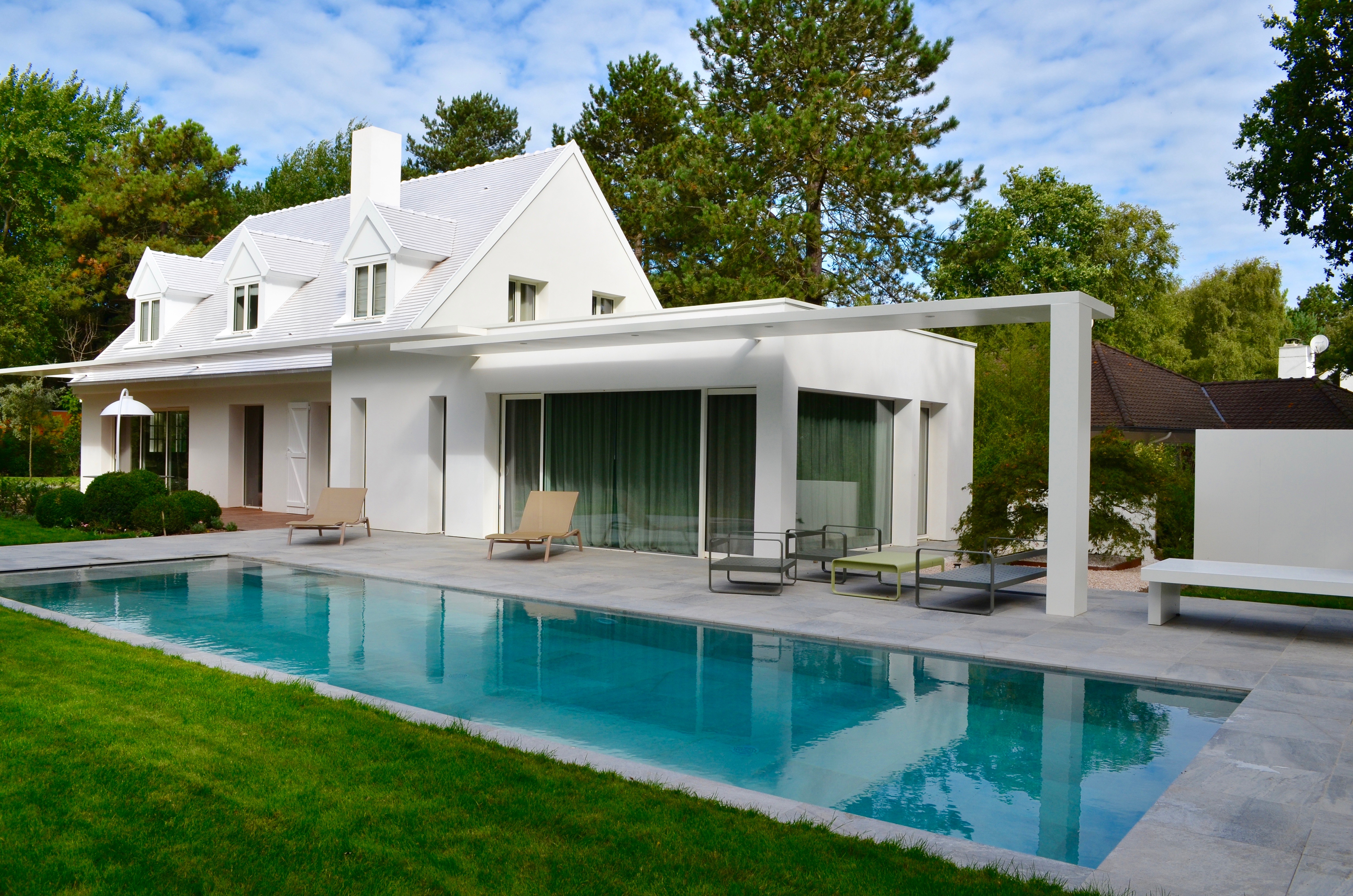 Villa Touquetoise, Piscine & Jardin, Rénovation