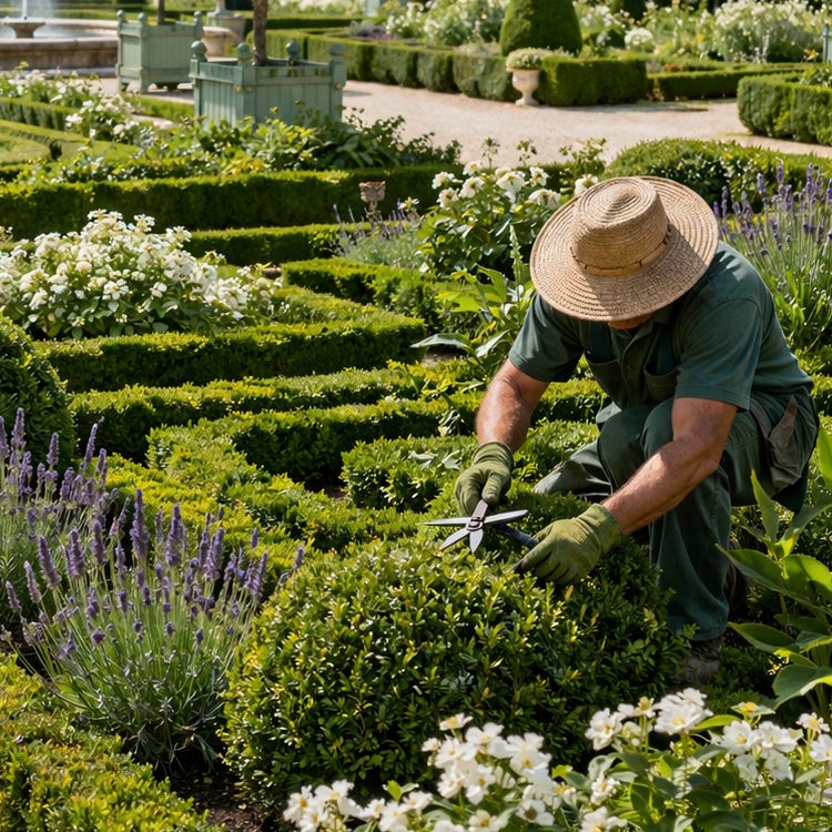 comment créer un jardin à la française
