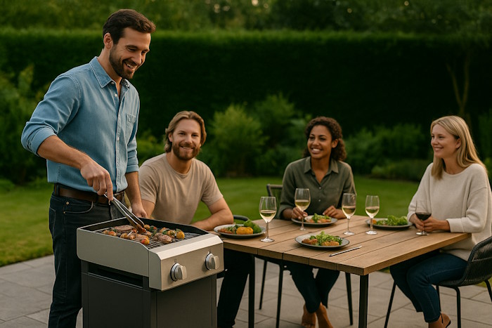 recevoir barbecue braséro