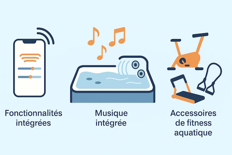 équipements spa de nage