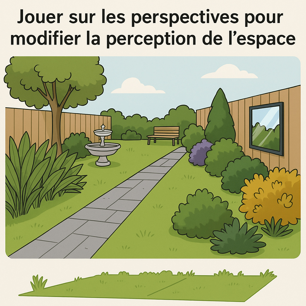 jouer sur les perspectives pour modifier perception de l espace
