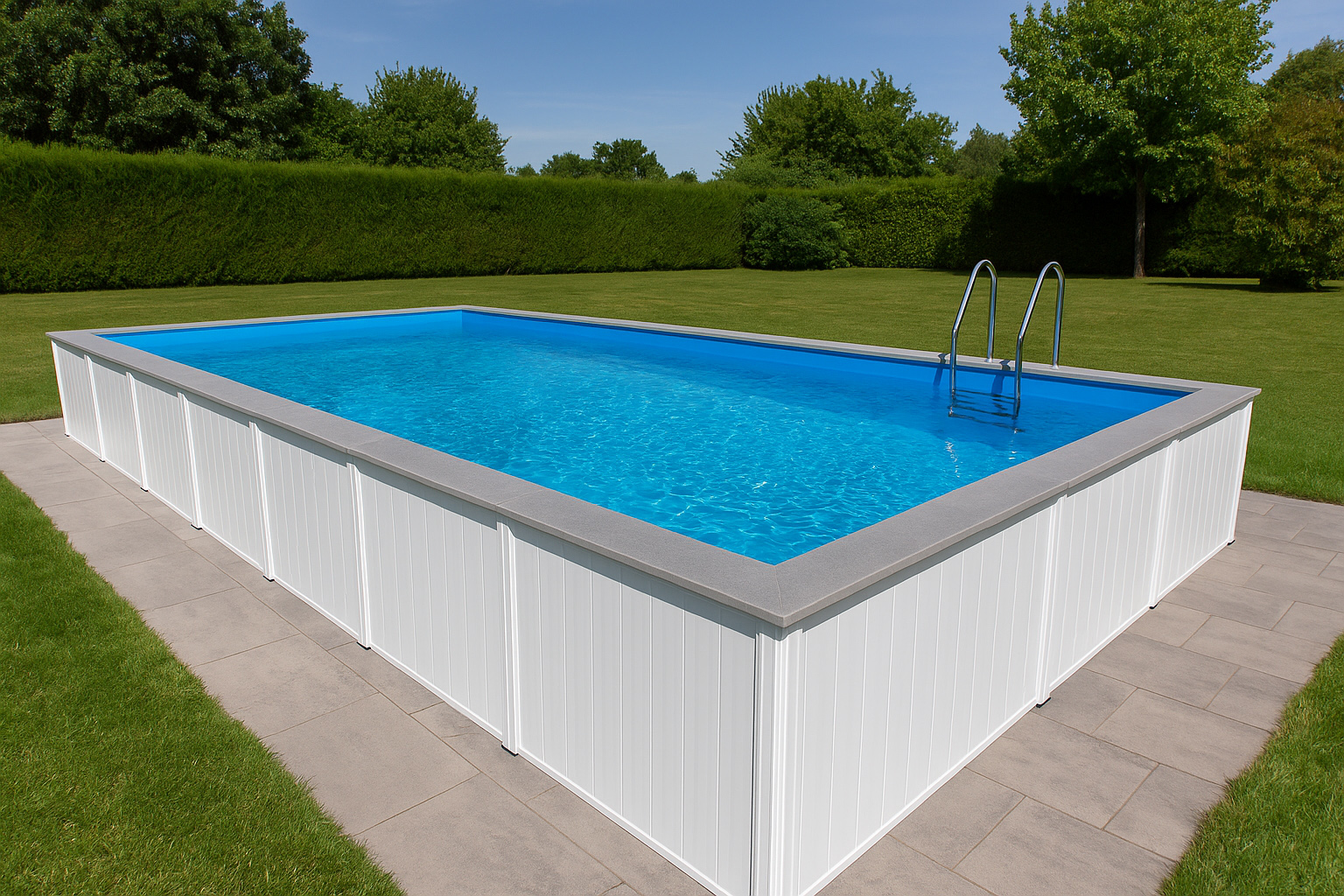 piscine panneaux modulaires installation