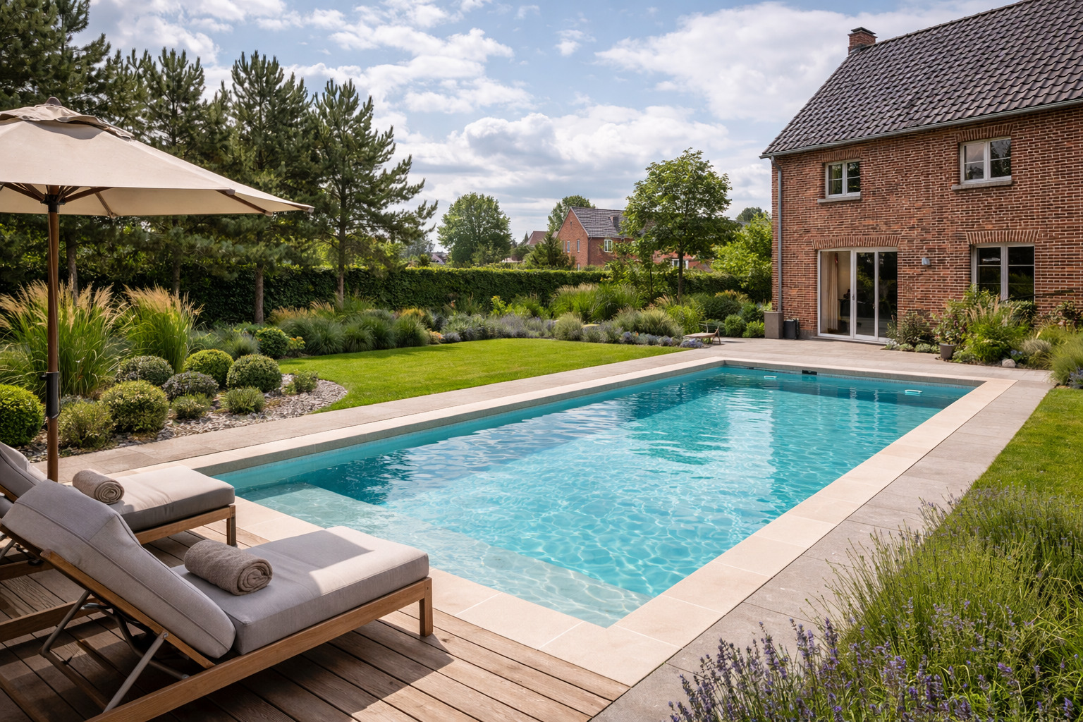 projet achat piscine hdf