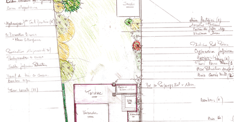 Conception de plan de jardin par un paysagiste : Piscine et Jardin à Arras 62