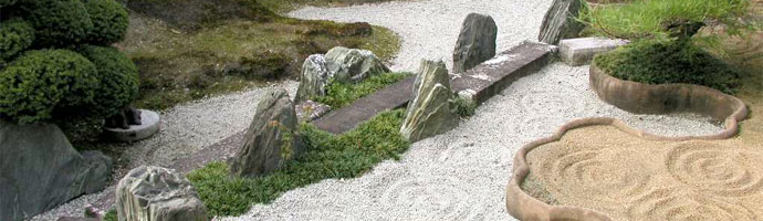 jardin minéral avec galets sur arras