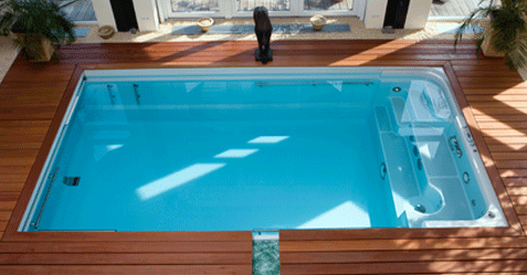 Photo de piscine de fitness aquatique