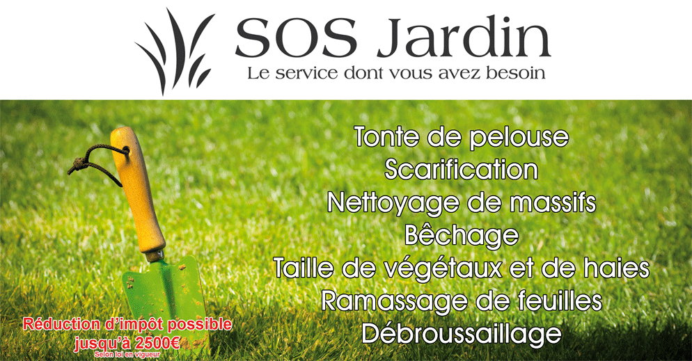 Entretien de jardin SOS PISCINE ET JARDIN