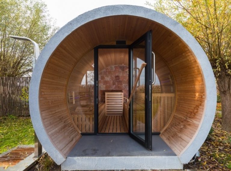 Sauna extérieur tonneau BARREL