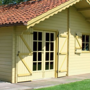 abris jardin bois naturel