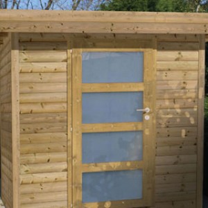 abris jardin moderne bois