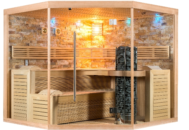 Visuel de sauna traditionnel en alternative au sauna extérieur tonneau