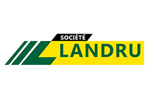 Logo société LANDRU - Assainissement & Aménagements extérieurs