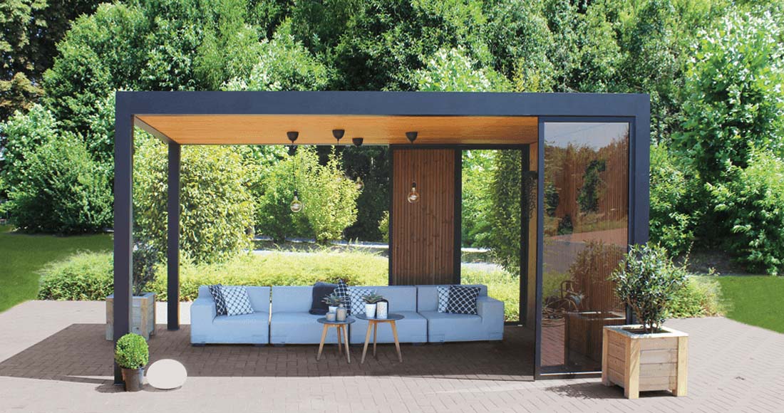 pergola aluminium moderne en design