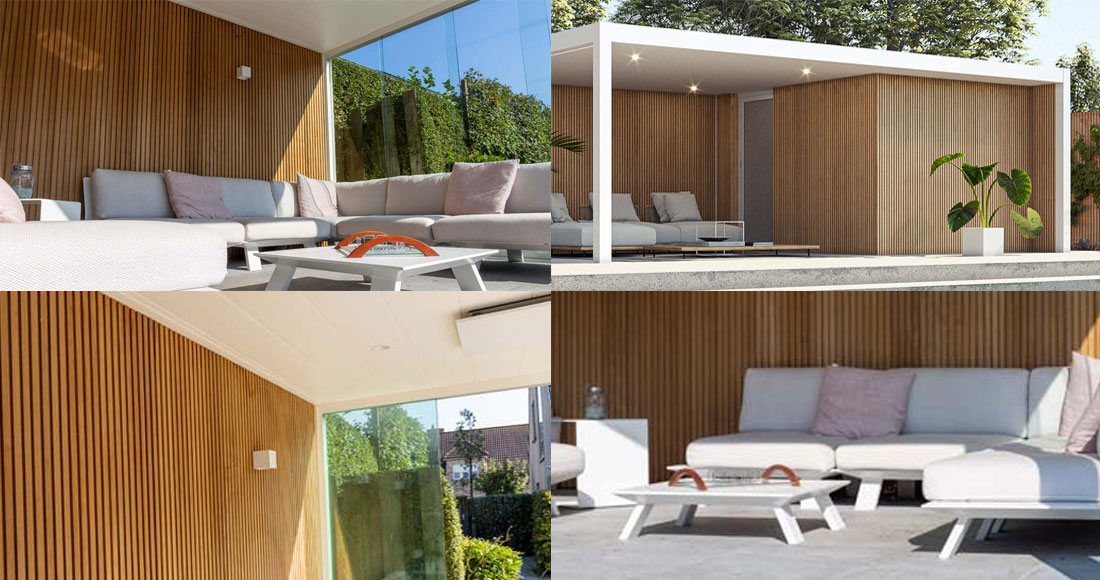 Options possibles sur une pergola aluminium