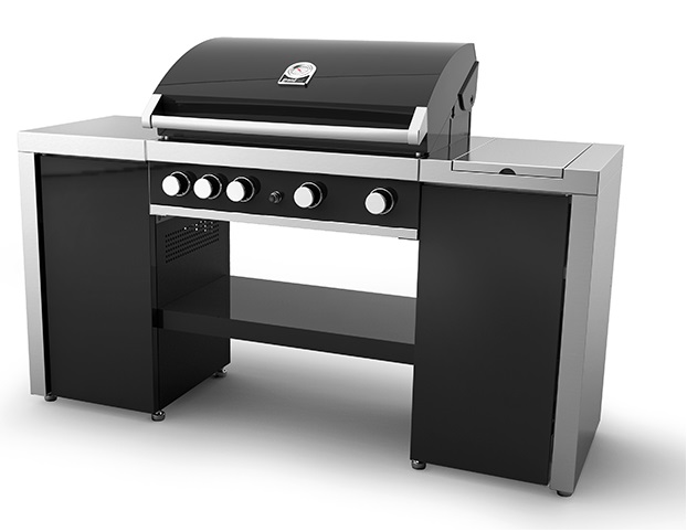 Barbecue en acier Maxim GT4 island